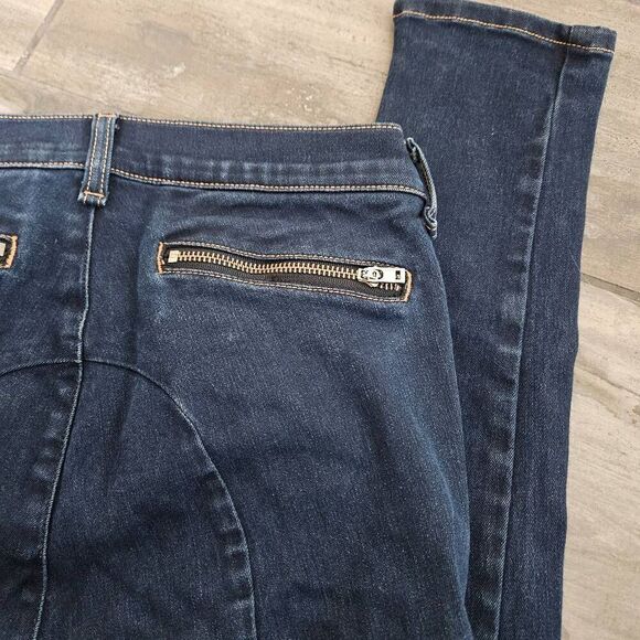 Rag & Bone Moto Zipper Detail Skinny Jeans - Picture 7 of 9